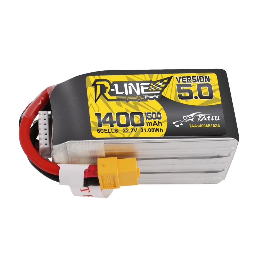 TATTU R-LINE 5.0 3S 4S 6S Lipo - огляд і ціна Lipo Battery 6S