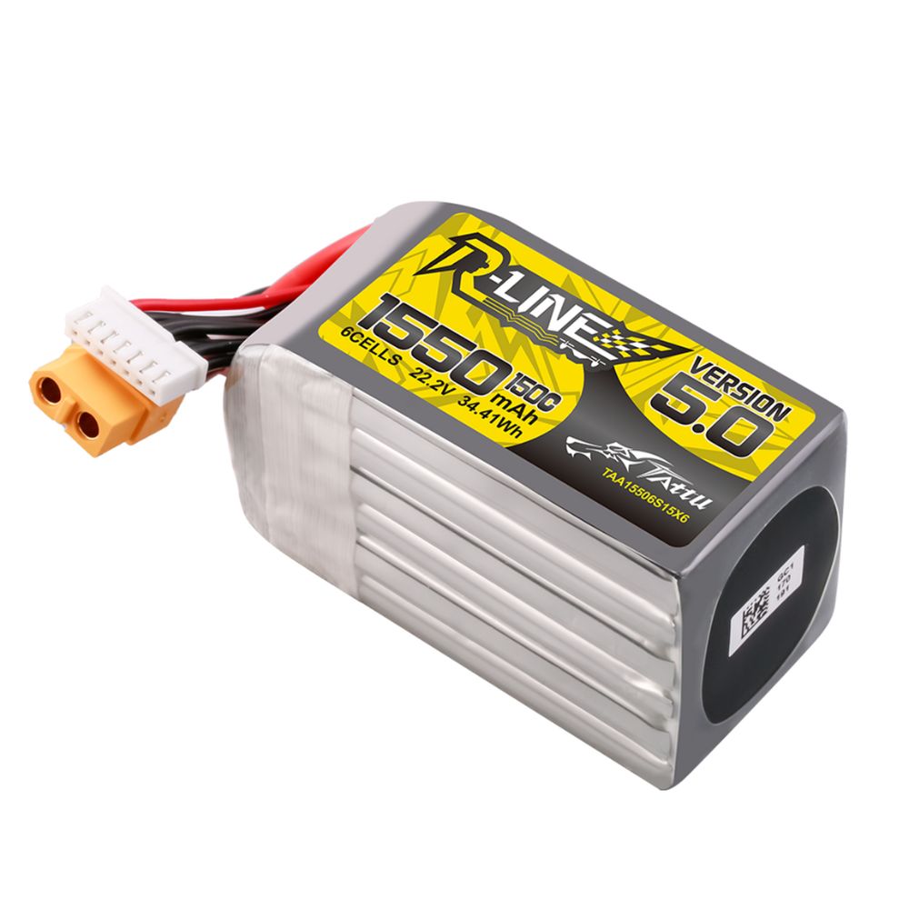 TATTU R-LINE 5.0 3S 4S 6S Lipo - огляд і ціна Lipo Battery 6S