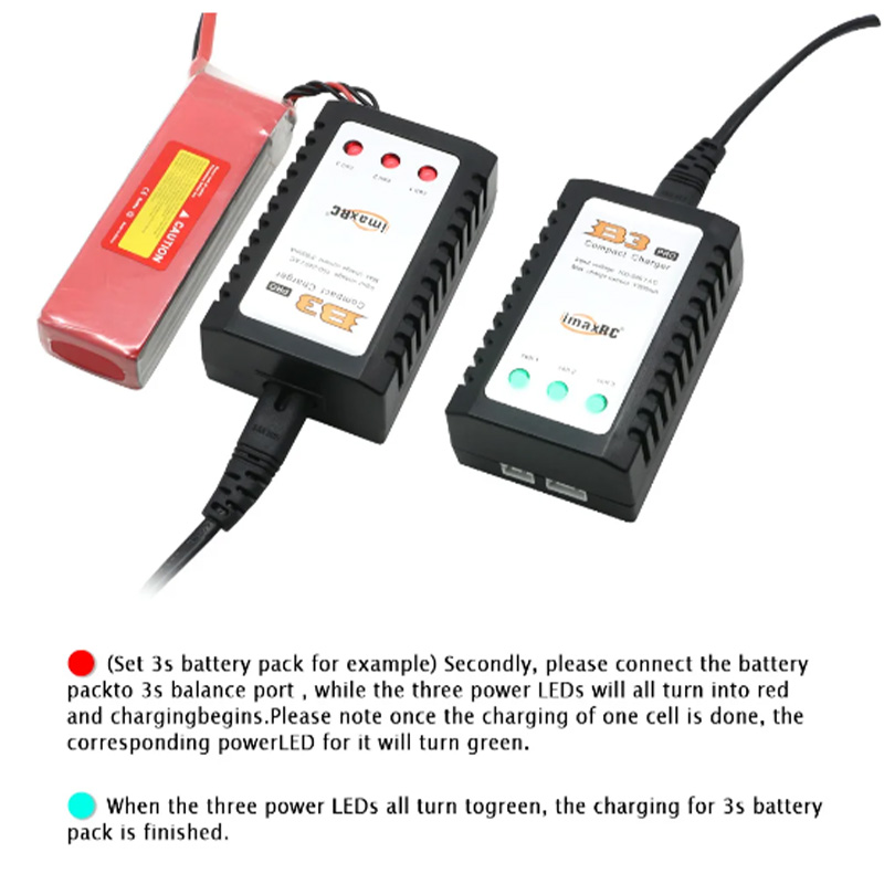 B3 Balanced Battery Charger fo - огляд і ціна Balance Charger Rc