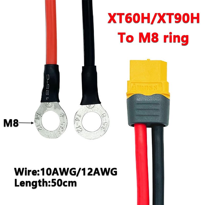 XT60H/XT90H To M8 Ring Eyelet  - огляд і ціна Balance Charger Rc