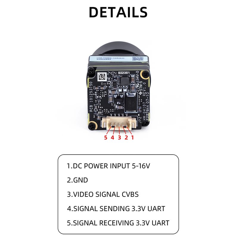 ABZW Thermal Camera Module Hig - огляд і ціна Analog Fpv Camera