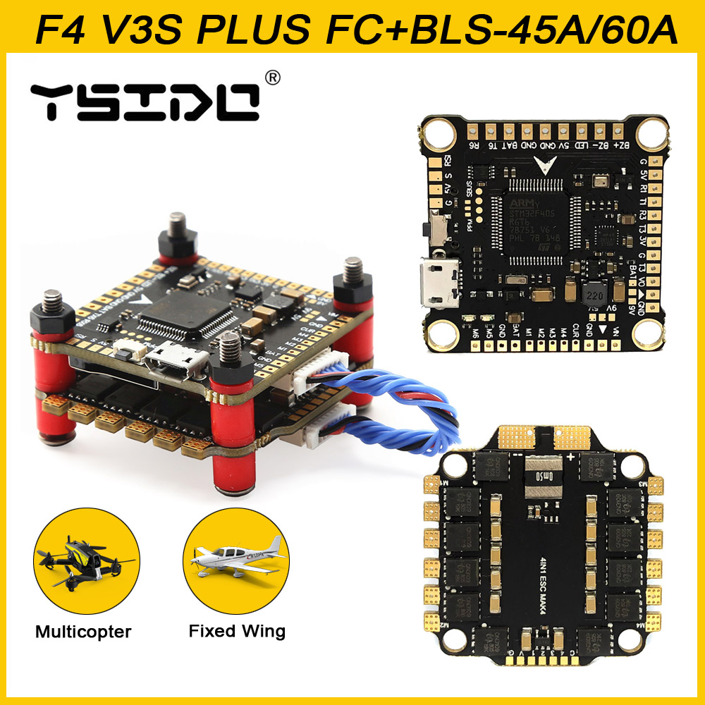 YSIDO NEW F4 V3S PLUS Flight C - огляд і ціна Betaflight Fc