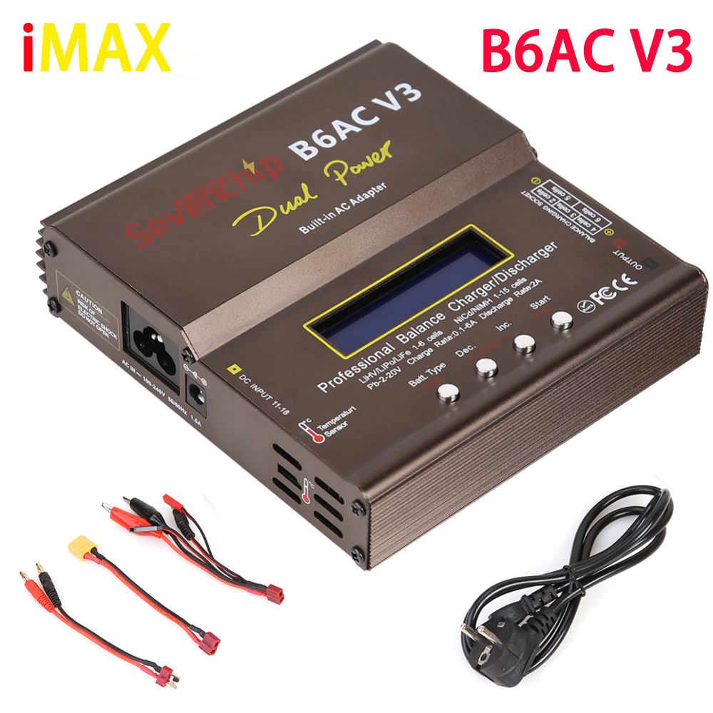 80W IMAX B6AC V3 Balance Charg - огляд і ціна Balance Charger Rc