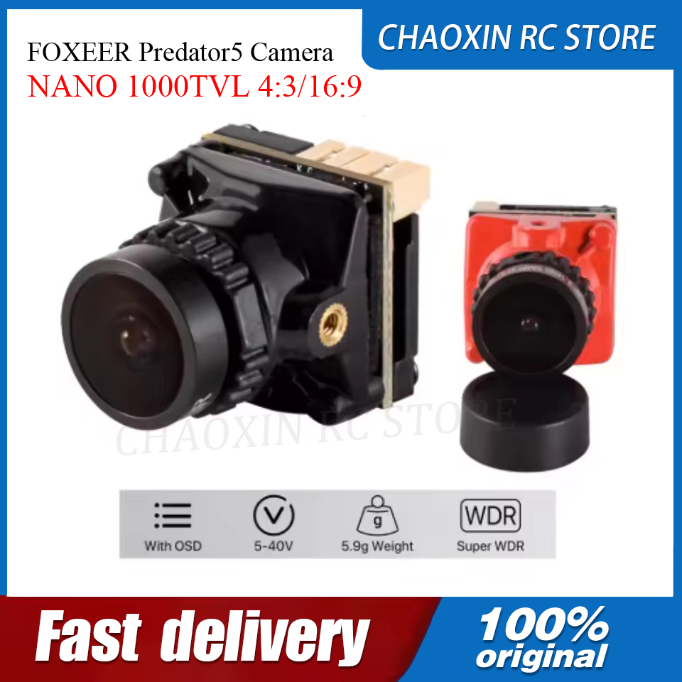 FOXEER Predator5 Camera NANO 1 - огляд і ціна Fpv Drone