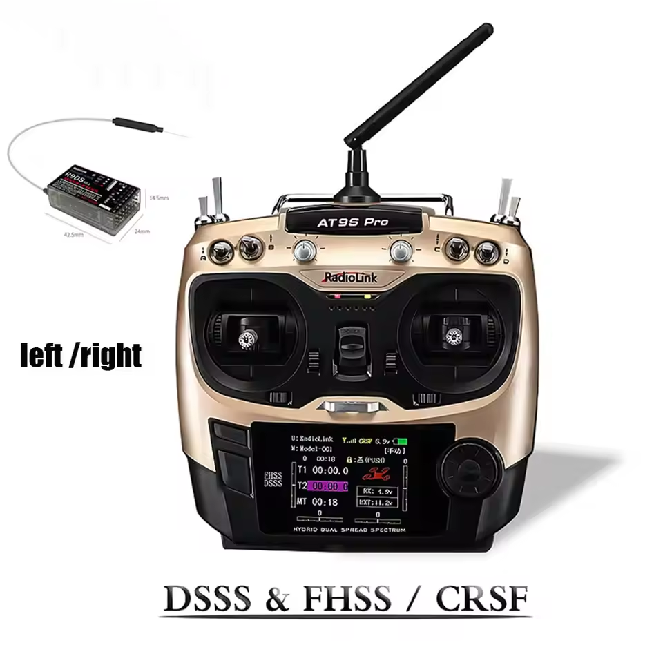 Radiolink AT9SPro 12CH 2.4G DS - огляд і ціна Fpv Drone