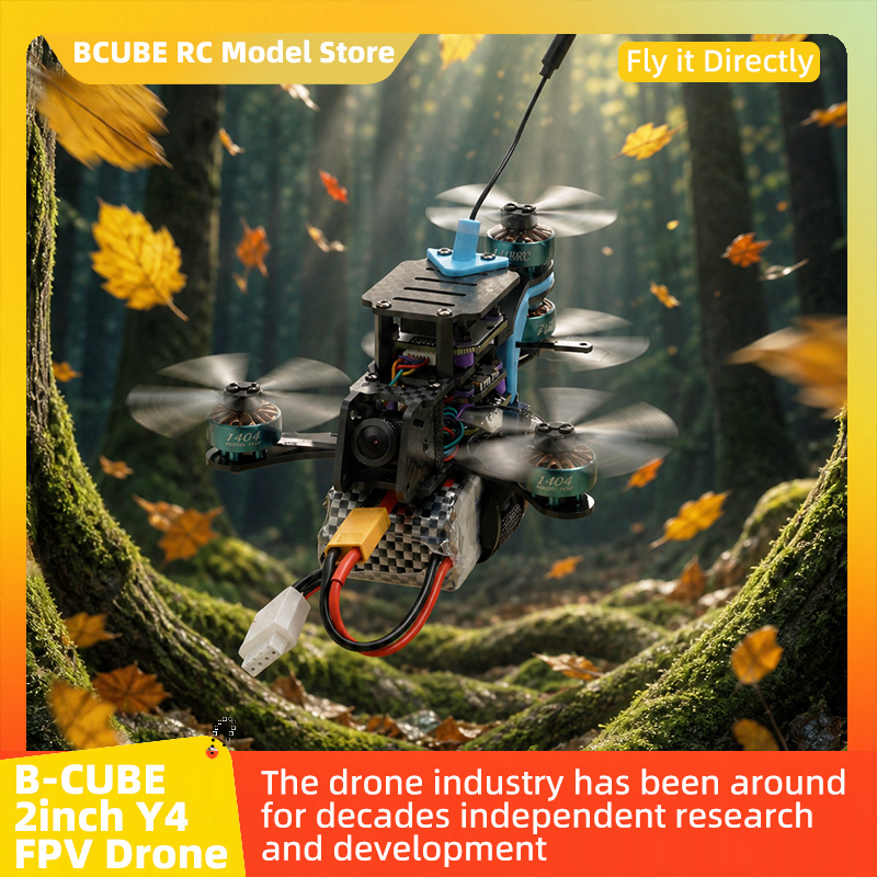 B-CUBE 2inch Y4 FPV Drone Fram - огляд і ціна F722 Flight Controller