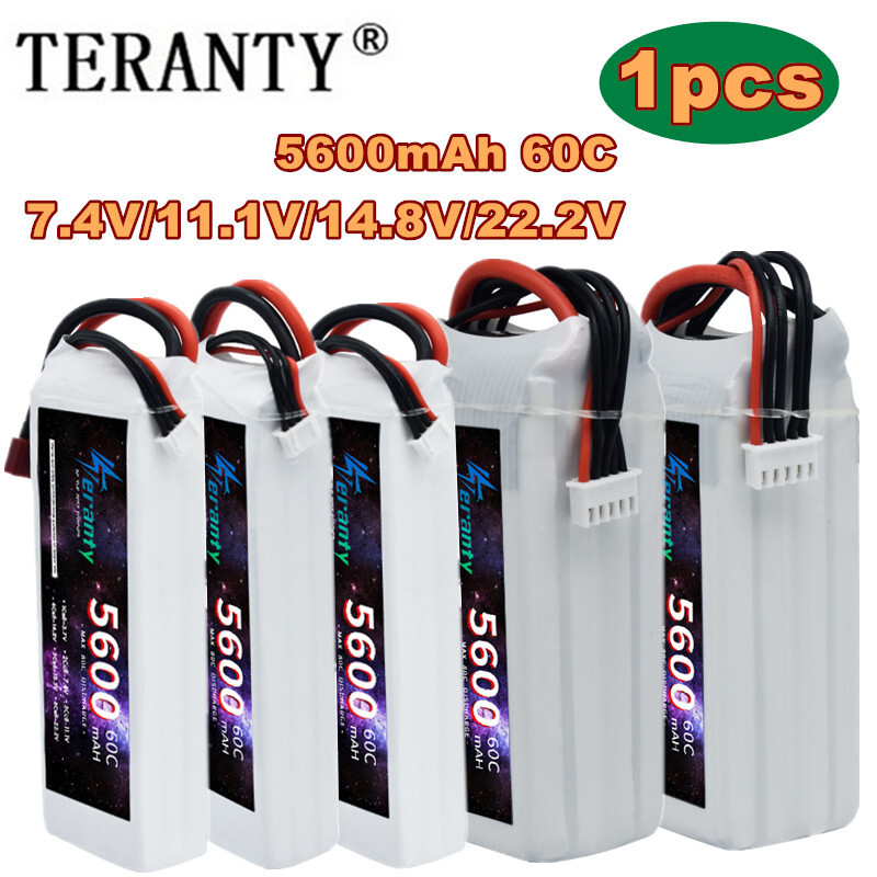 TERANTY 5600MAH 60C 2S 3S 4S 6 - огляд і ціна Lipo Battery 6S