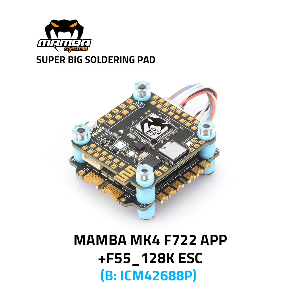 Diatone MAMBA F722 APP MK4 WIF - огляд і ціна F722 Flight Controller