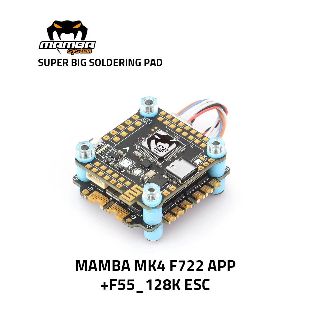 Diatone MAMBA F722 APP MK4 WIF - огляд і ціна F722 Flight Controller