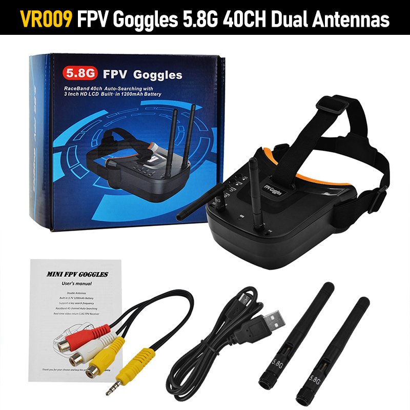 VR009 FPV Goggles 3.0 Inch 480 - огляд і ціна Goggles Fpv
