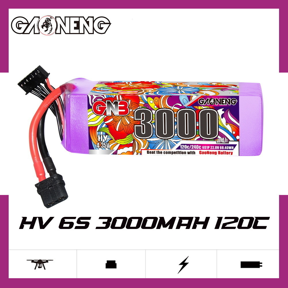GNB Lipo Battery 6S 22.8V 3000 - огляд і ціна Lipo Battery 6S