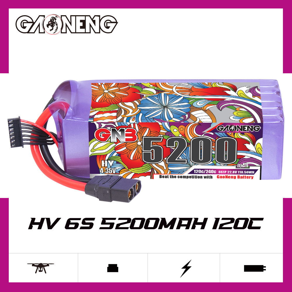 GNB Lipo Battery 6S 22.8V 3000 - огляд і ціна Lipo Battery 6S
